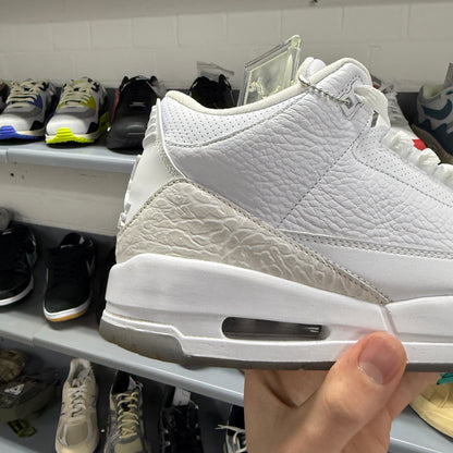 Nike Air Jordan 3 'Pure White' (2018) *USED*