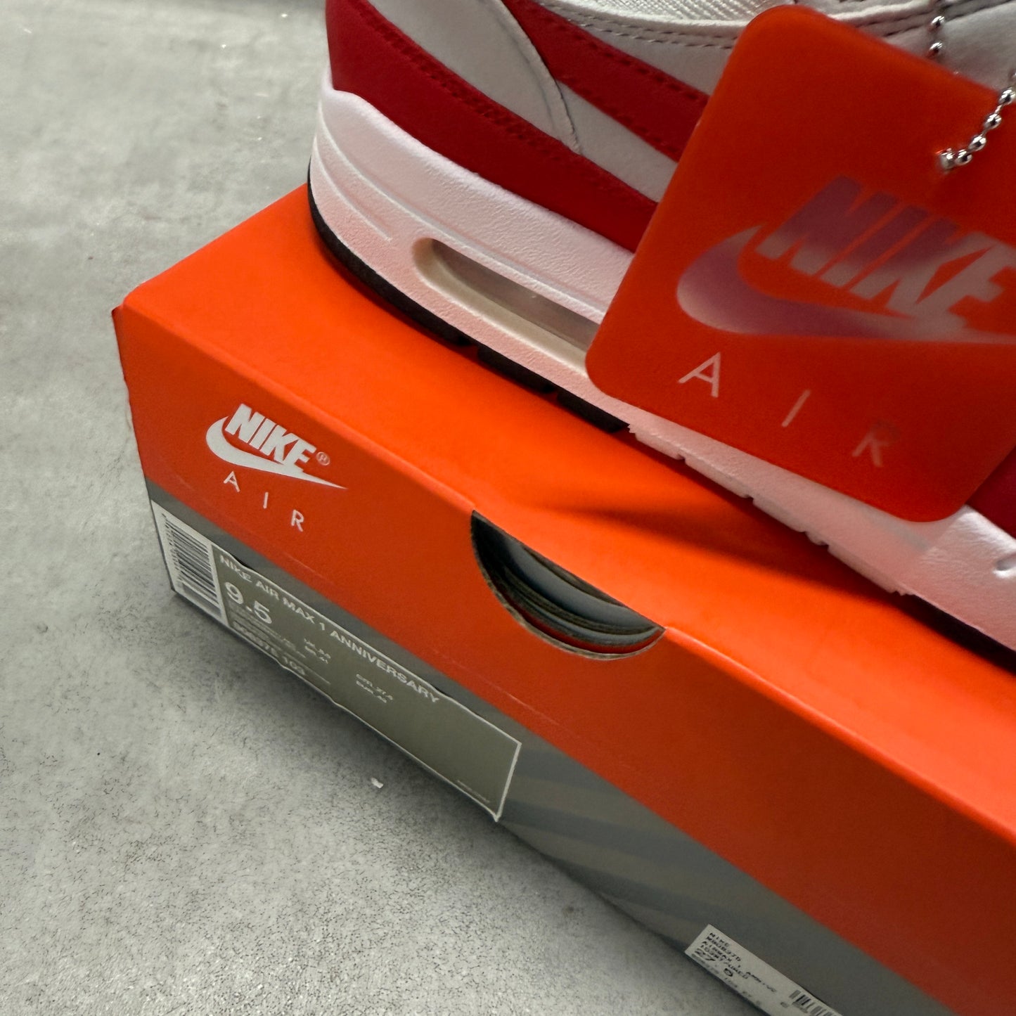 Nike Air Max 1 'Anniversary Red' (2017) *USED WITH BOX*