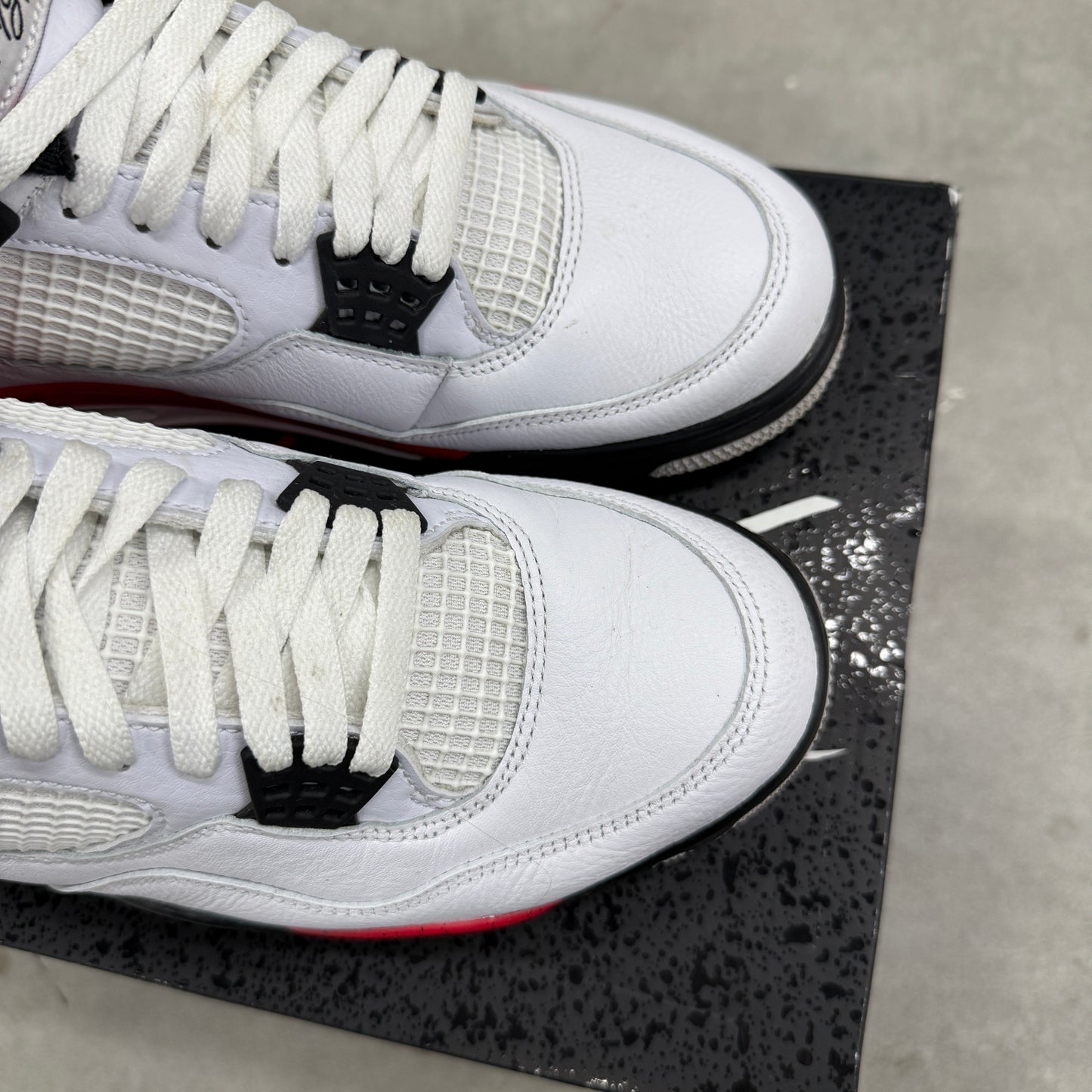 Nike Air Jordan 4 Retro 'Red Cement *USED*