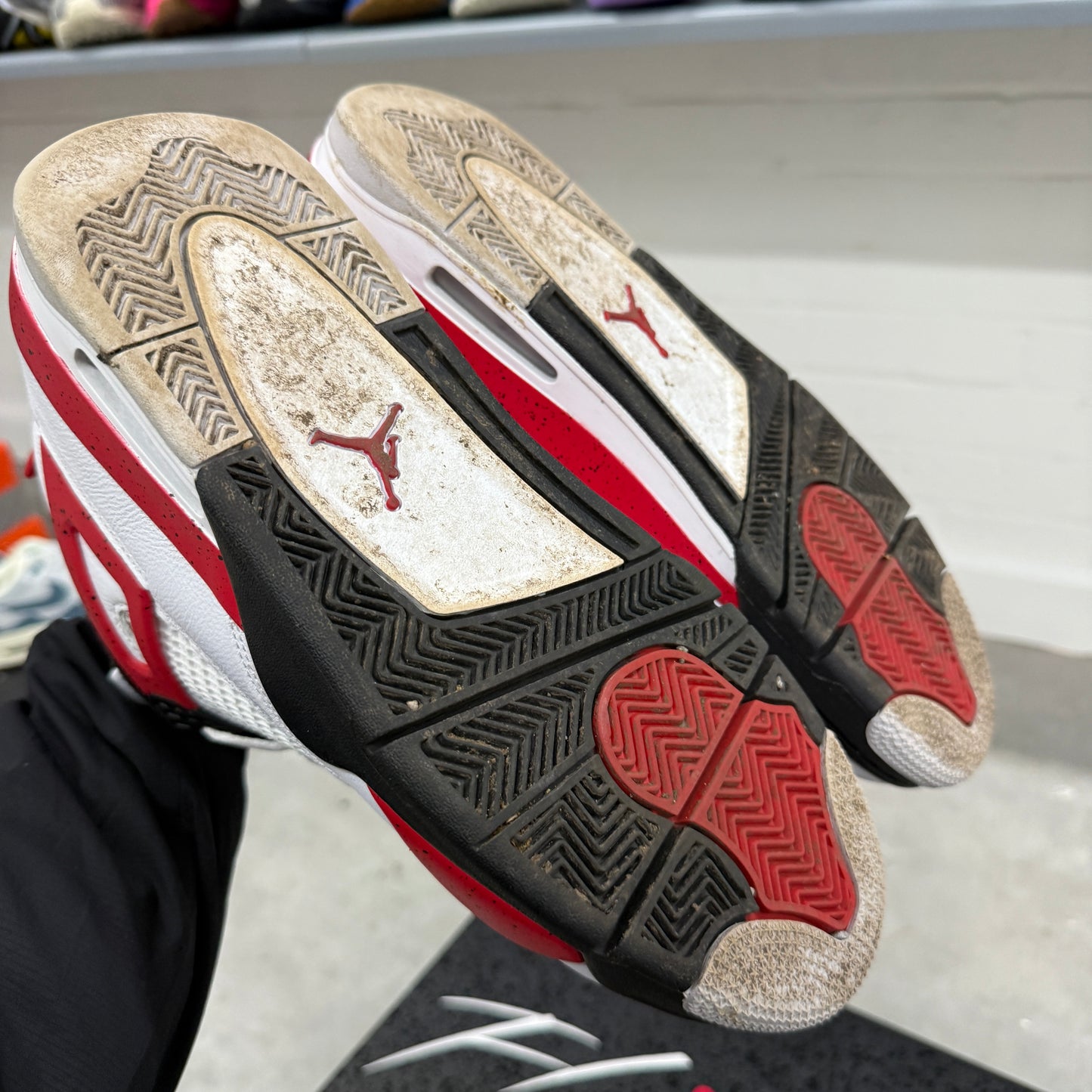 Nike Air Jordan 4 Retro 'Red Cement *USED*