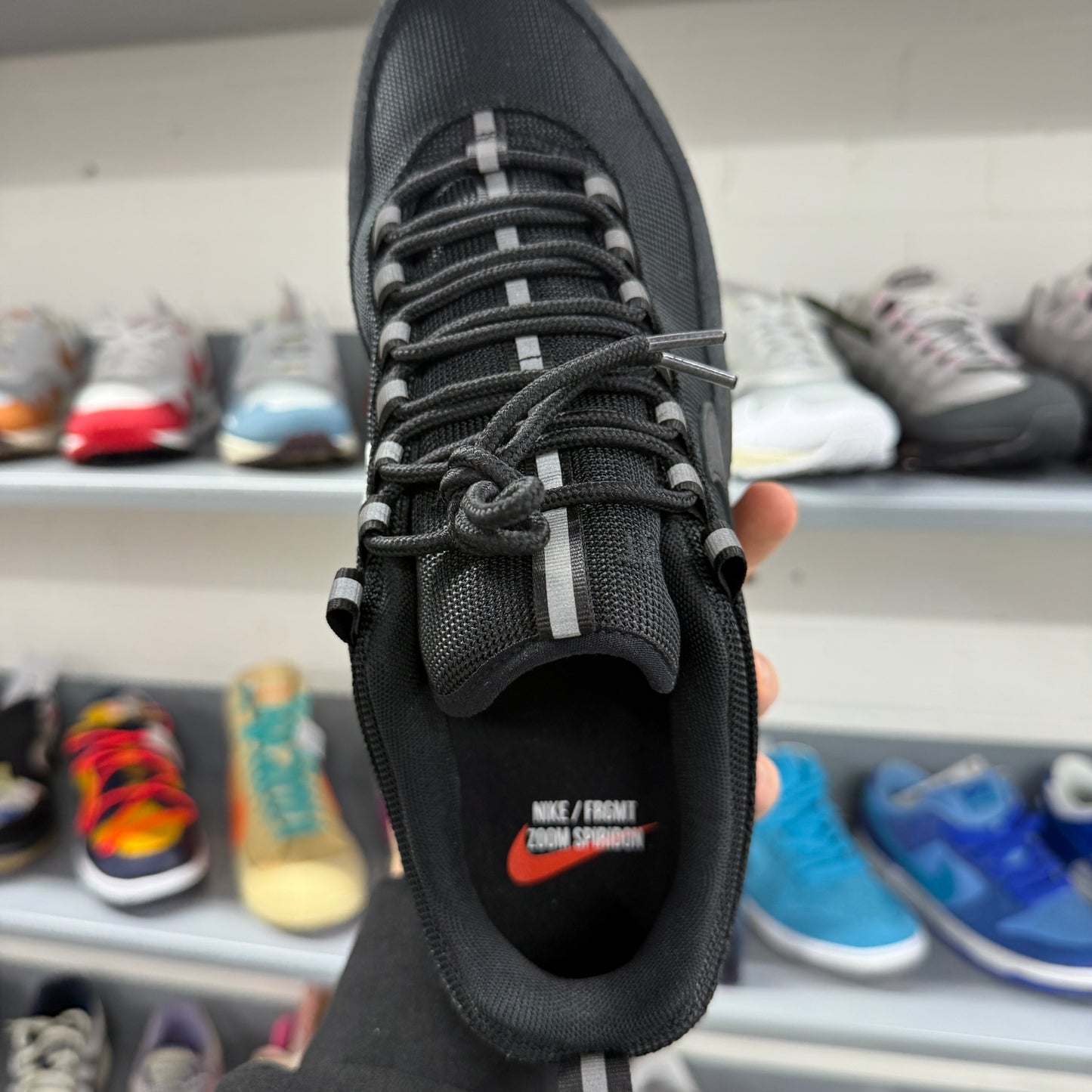 Nike x Fragment Air Zoom Spirodon OG 'Black'