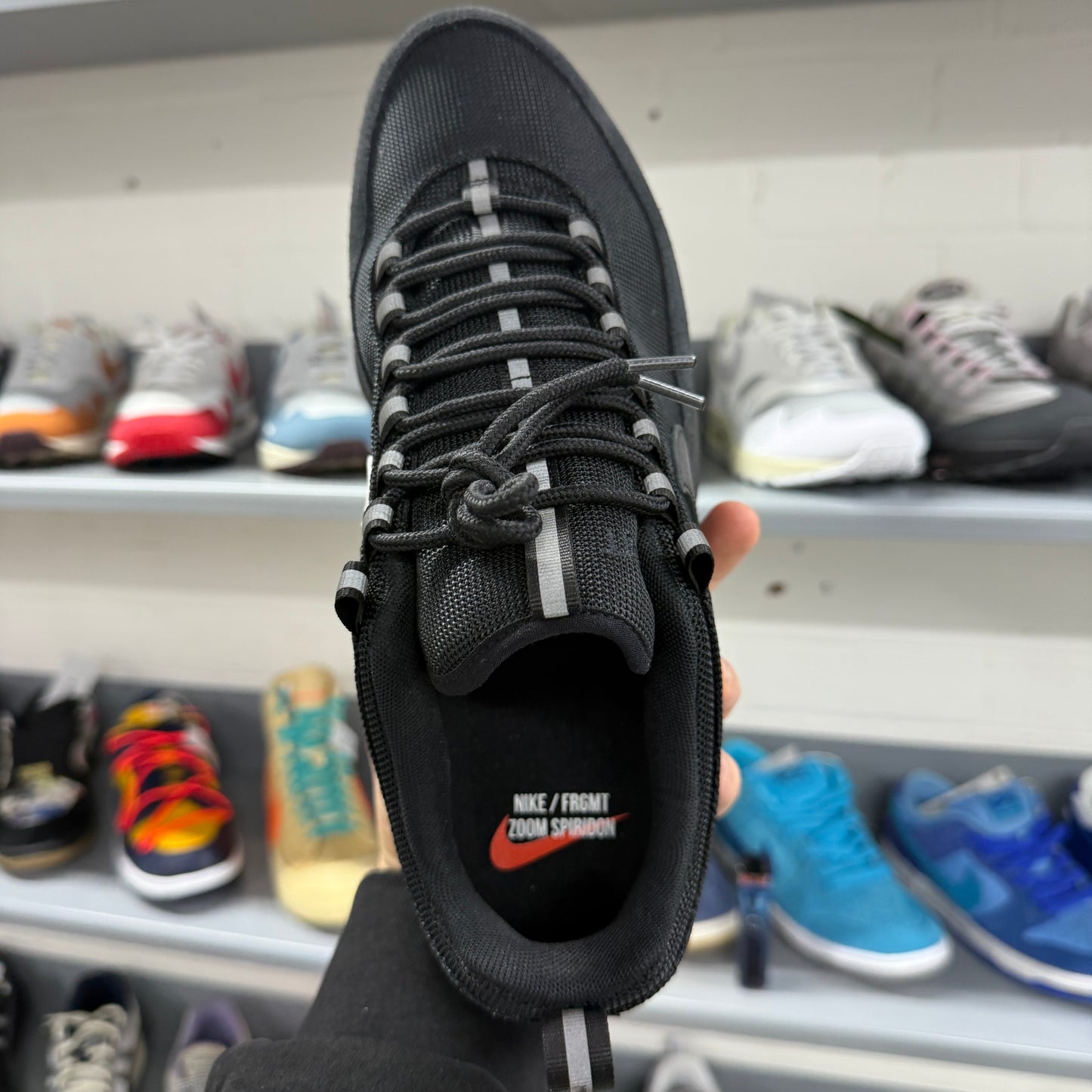 Nike x Fragment Air Zoom Spirodon OG 'Black'