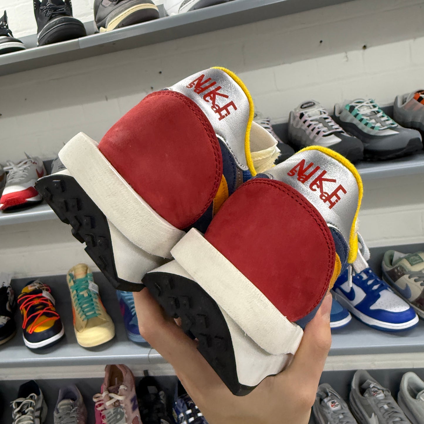 Nike x Sacai x LD Waffle 'Varsity Blue' *USED*