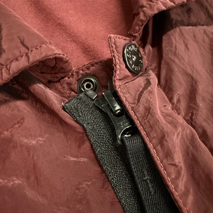 Stone Island Nylon Metal Overshirt - Burgundy