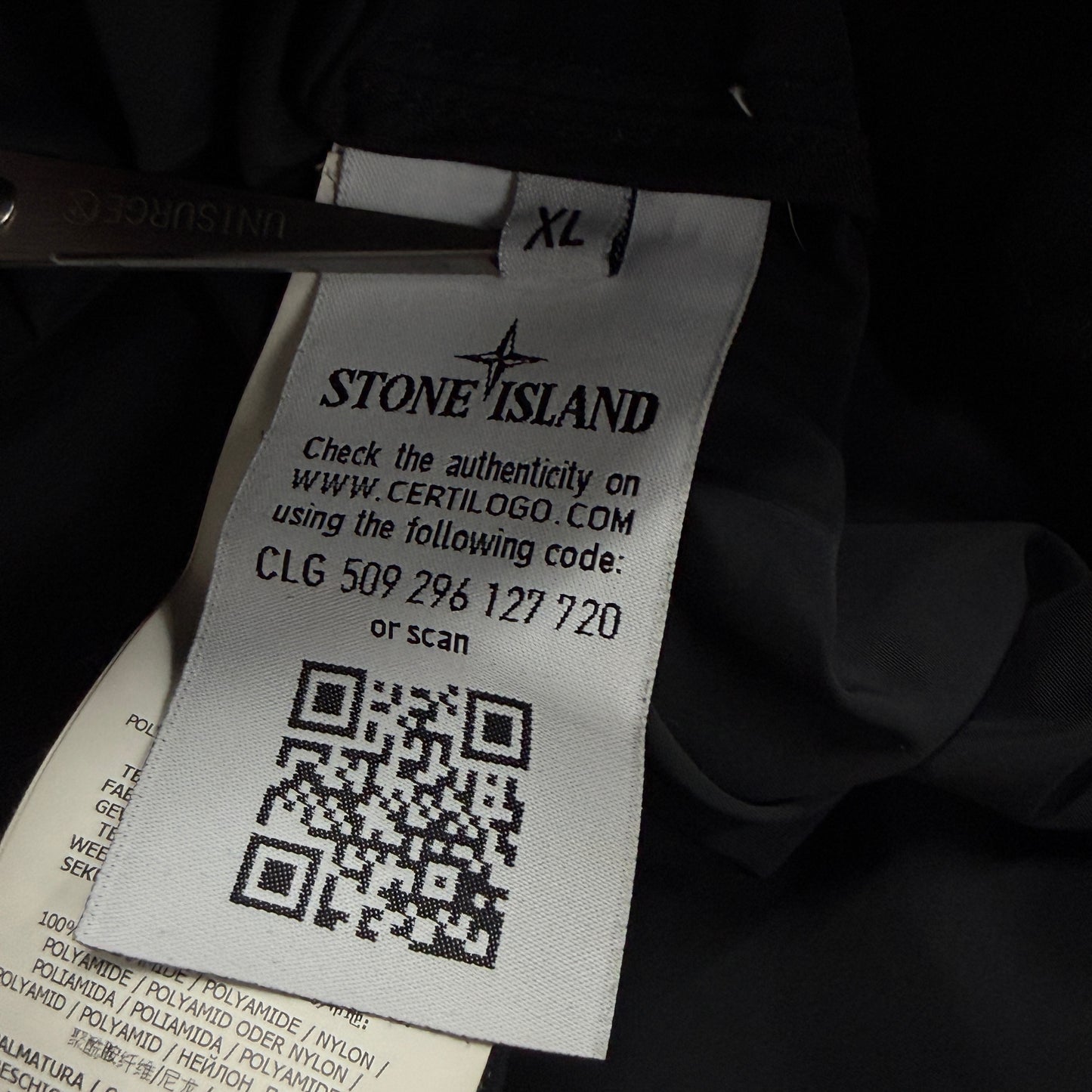 Stone Island Micro Reps Short Jacket - Black