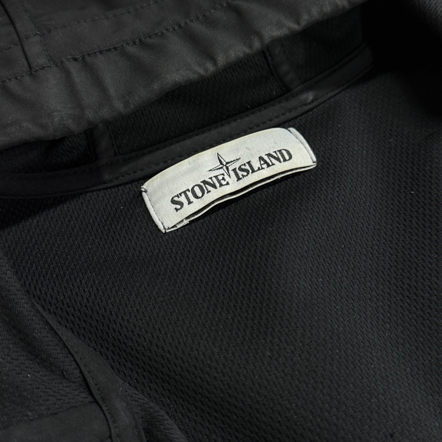 Stone Island Light Soft Shell Jacket - Black