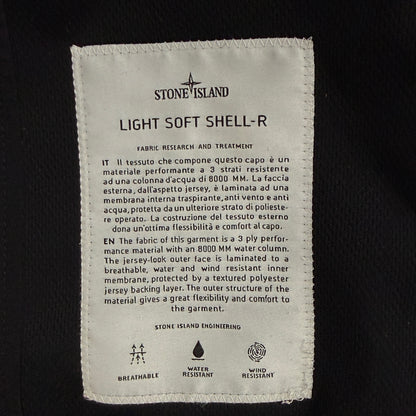 Stone Island Light Soft Shell Jacket - Black