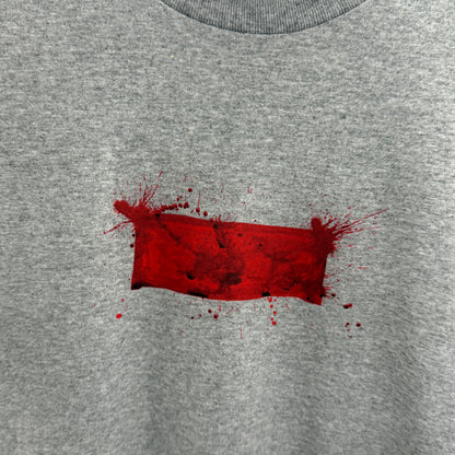 Supreme SS22 Ralph Steadman Box Logo T-Shirt 'Grey'