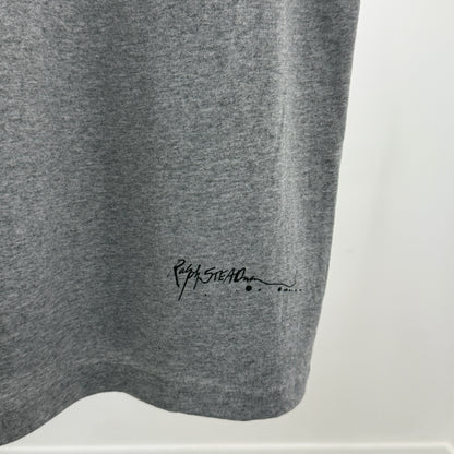 Supreme SS22 Ralph Steadman Box Logo T-Shirt 'Grey'