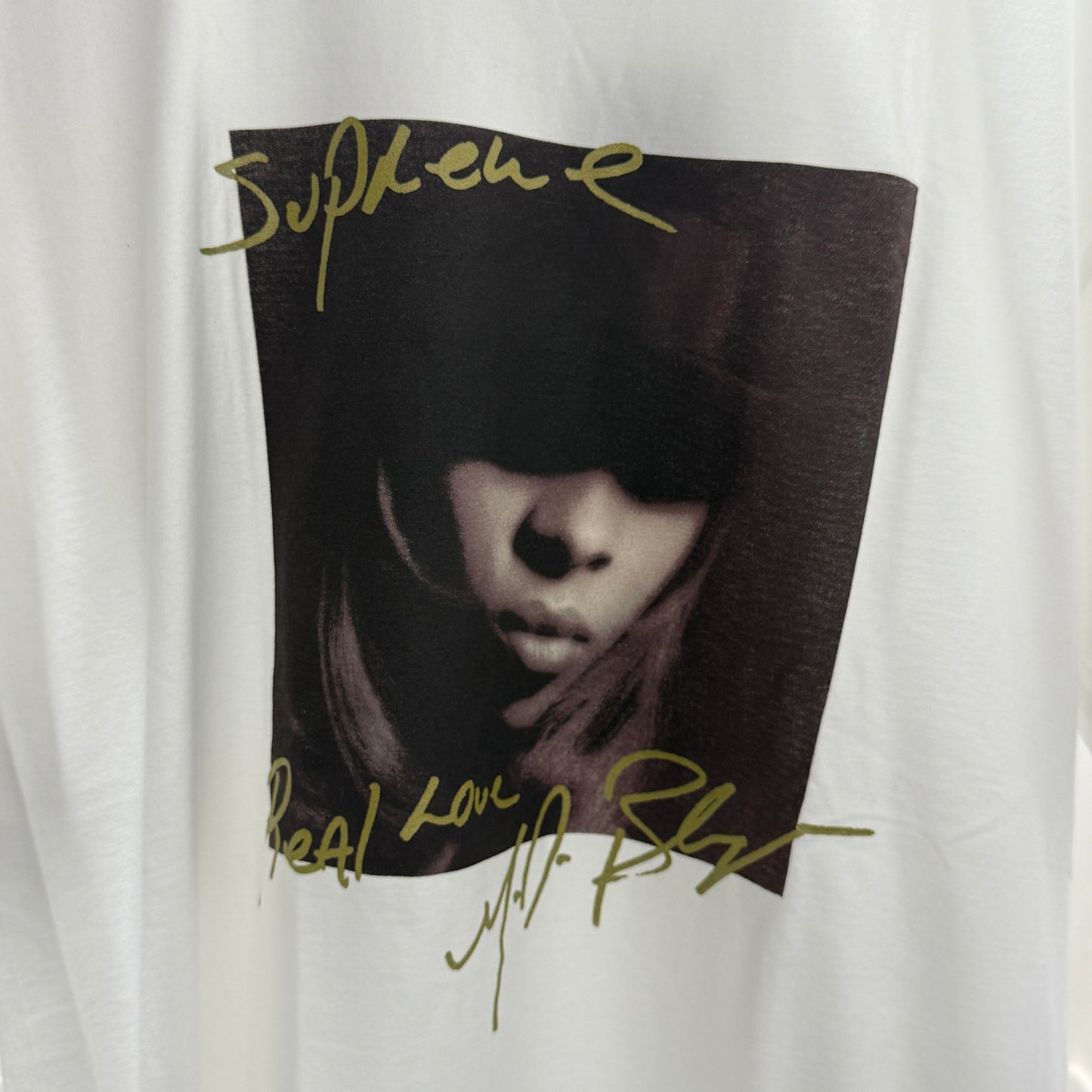 Supreme Mary J Blige T-Shirt 'White'