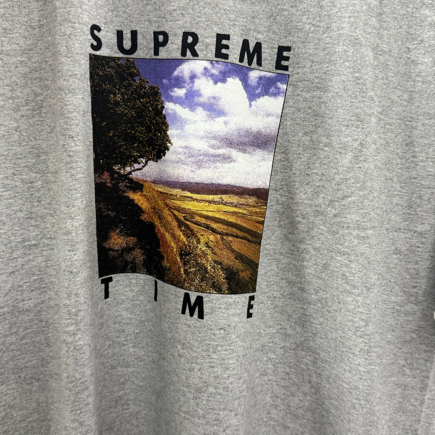 Supreme Time Team T-Shirt 'Grey'