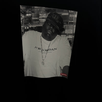 Supreme x Jordan Biggie Smalls T-Shirt 'Black'