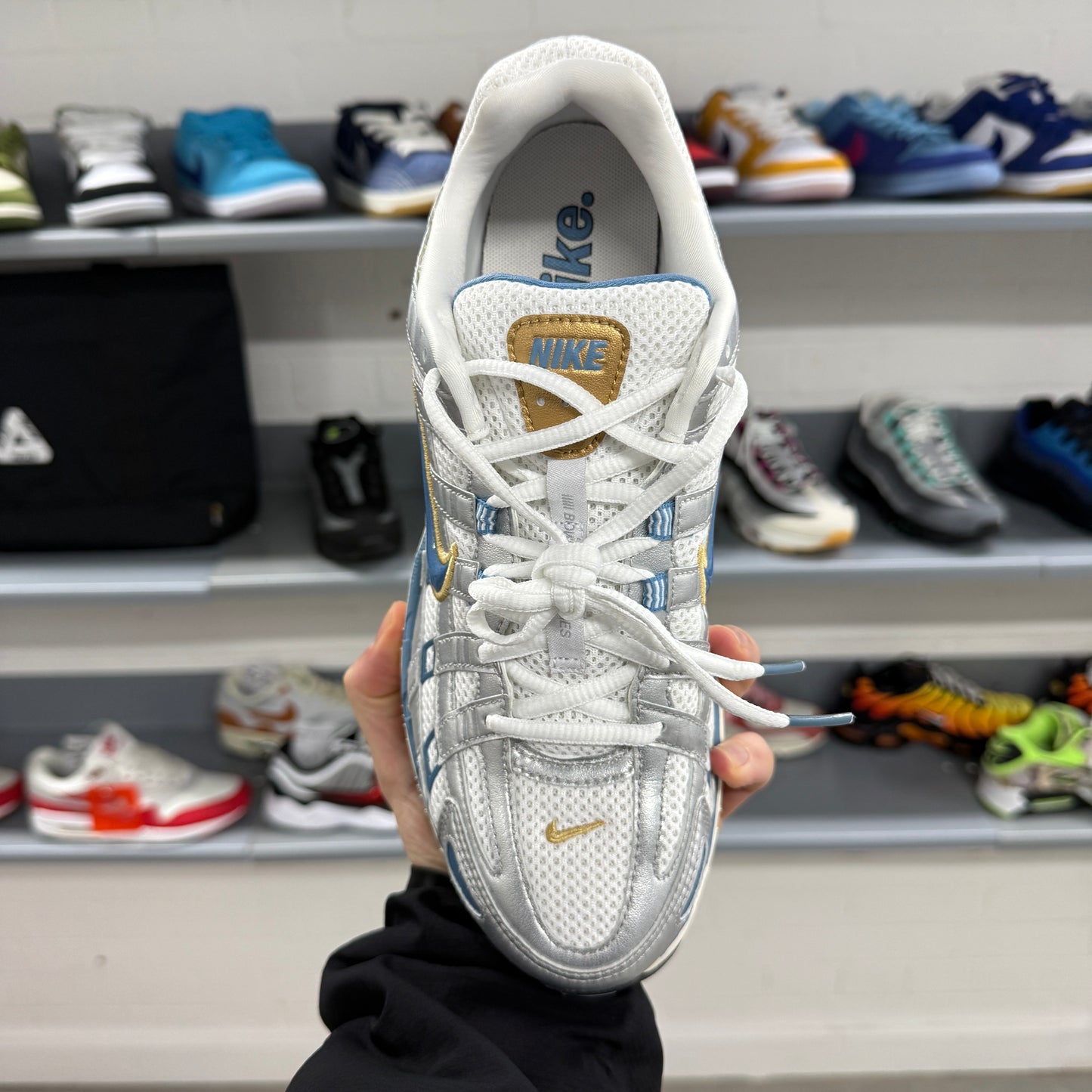 Nike P-6000 Metallic Silver Aegean Storm