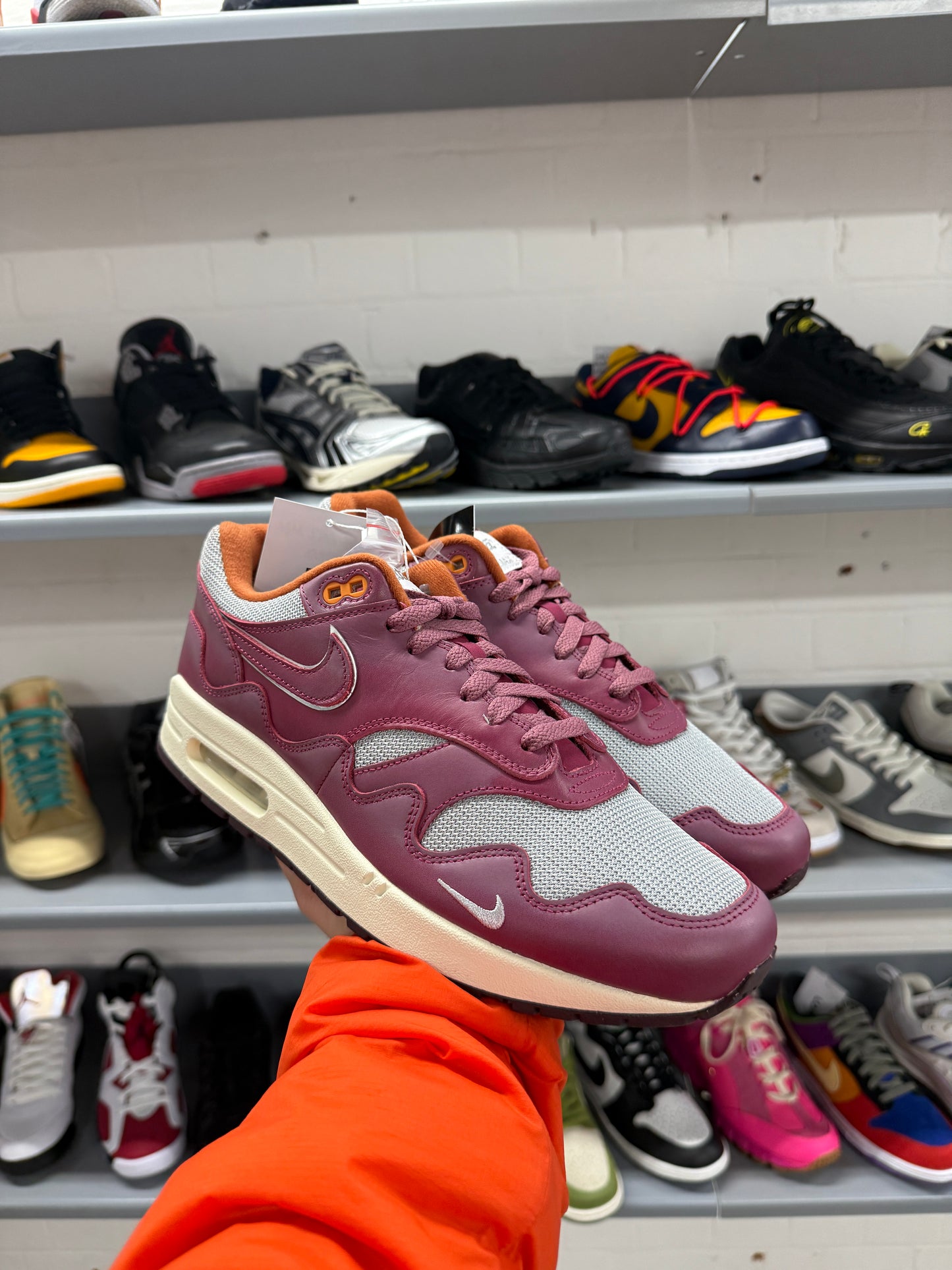 Nike x Patta Air Max 1 'Maroon'
