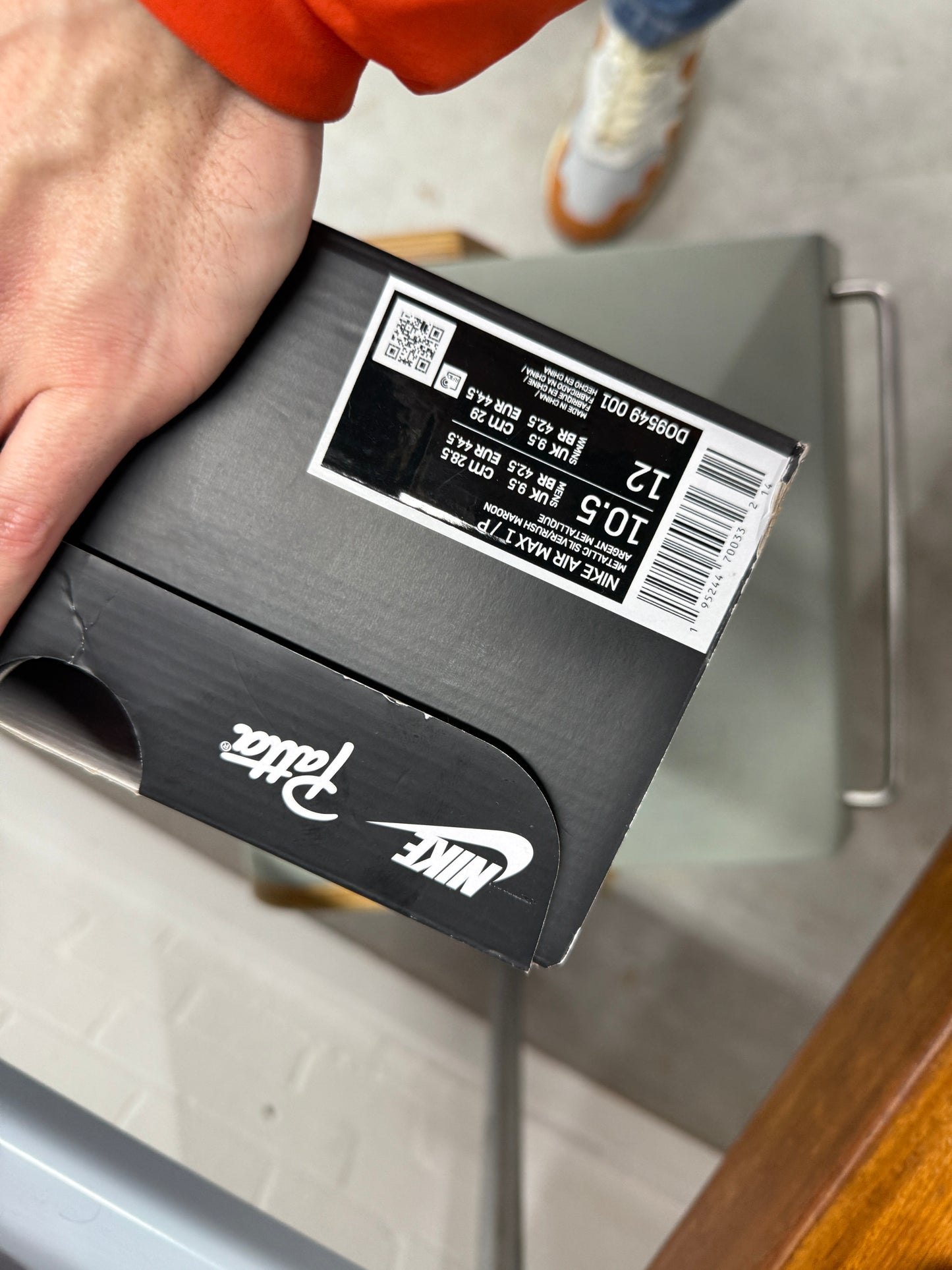 Nike x Patta Air Max 1 'Maroon'