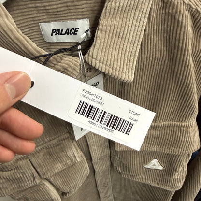 Palace Cargo Cord Shirt 'Stone'