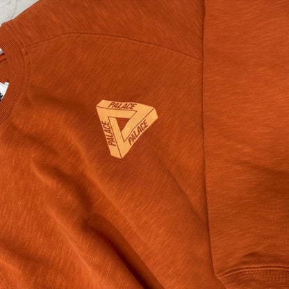 Palace Triferg Slub Crew 'Rust'
