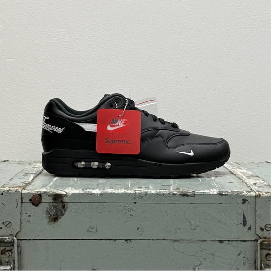 Nike x Supreme Air Max 1 'Black'