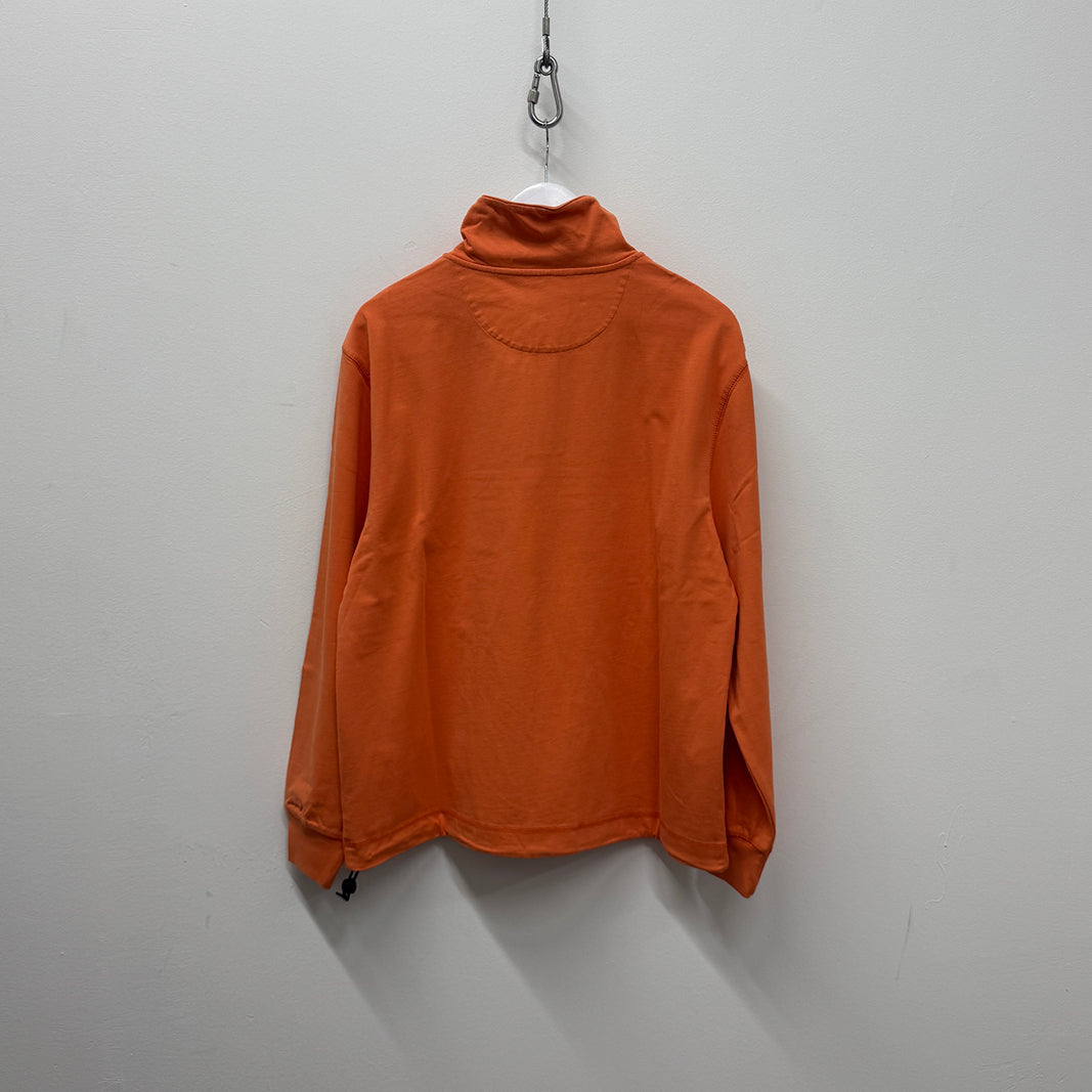 Palace Quarter Zip Washed Funnel 'Orange' FW23