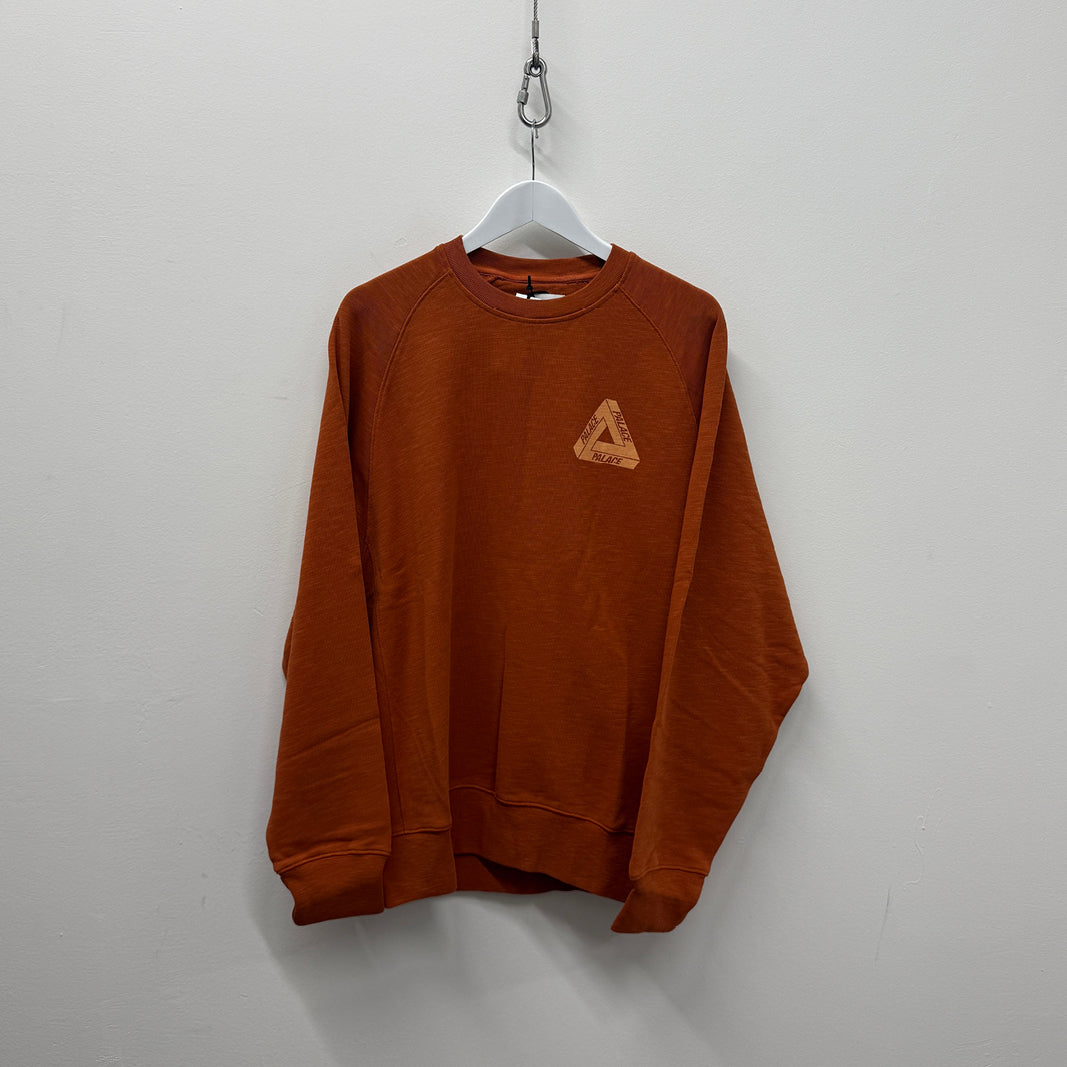 Palace Triferg Slub Crew 'Rust'