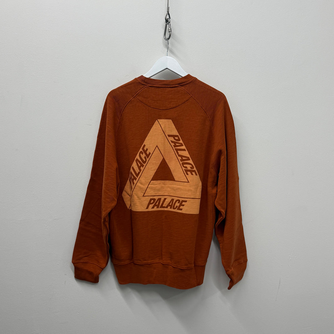 Palace Triferg Slub Crew 'Rust'