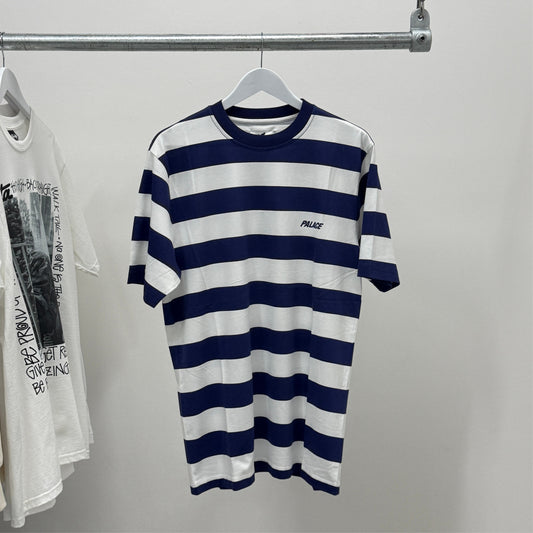 Palace Heavy Tri-Ferg T-Shirt 'Blue Striped'