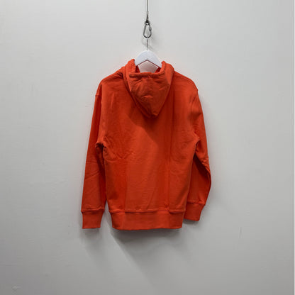 Palace Outline Arch Zip Hooded Sweatshirt 'Orange'