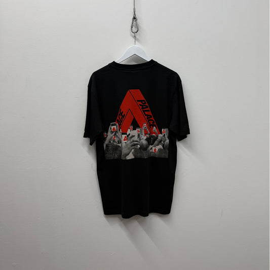 Palace Phone Tri-Ferg T-Shirt 'Black'