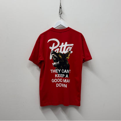 Patta Bark T-Shirt 'Racing Red'