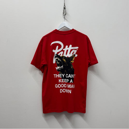 Patta Bark T-Shirt 'Racing Red'