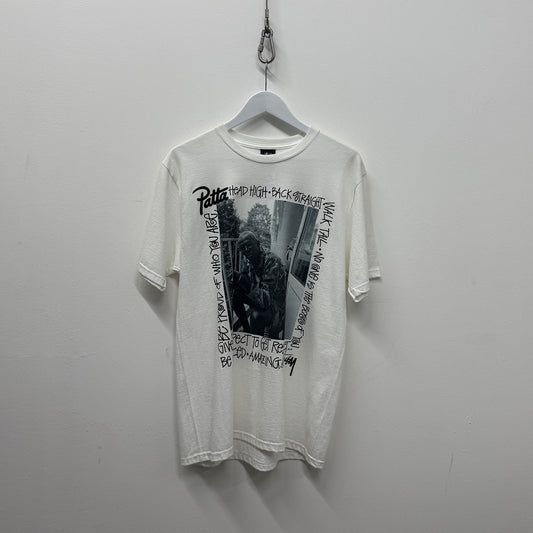 Stussy x Patta Respect T-Shirt 'White'