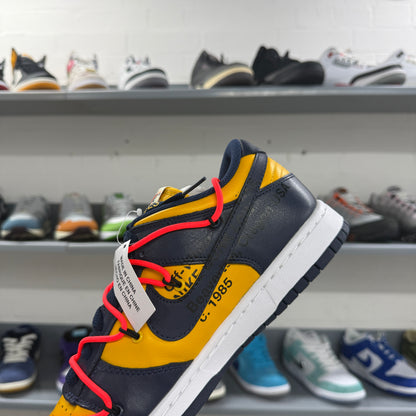 Nike x Off White Dunk Low 'Michigan'