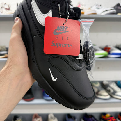 Nike x Supreme Air Max 1 'Black'
