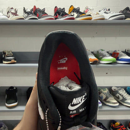 Nike x Supreme Air Max 1 'Black'