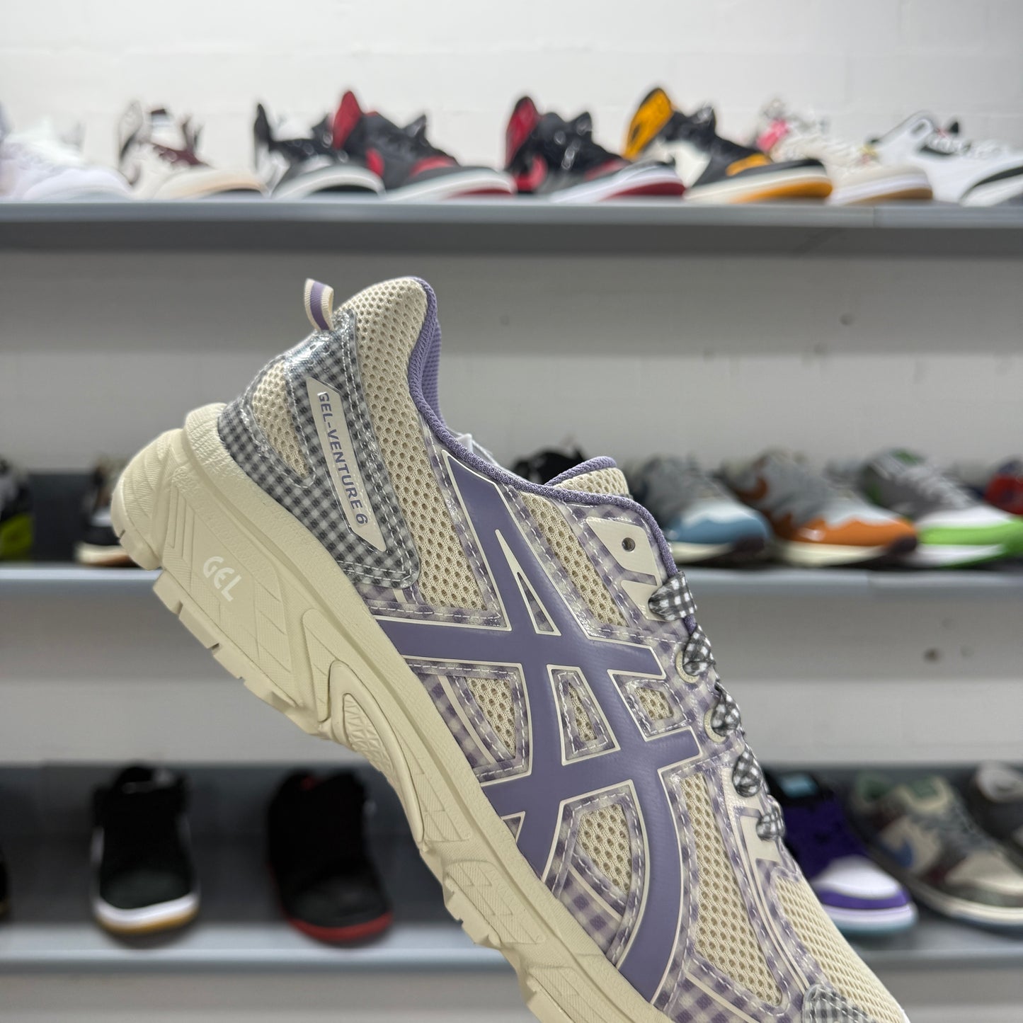 Asics x Story MFG Gel Venture 6 ' Vanilla Violet Quartz'