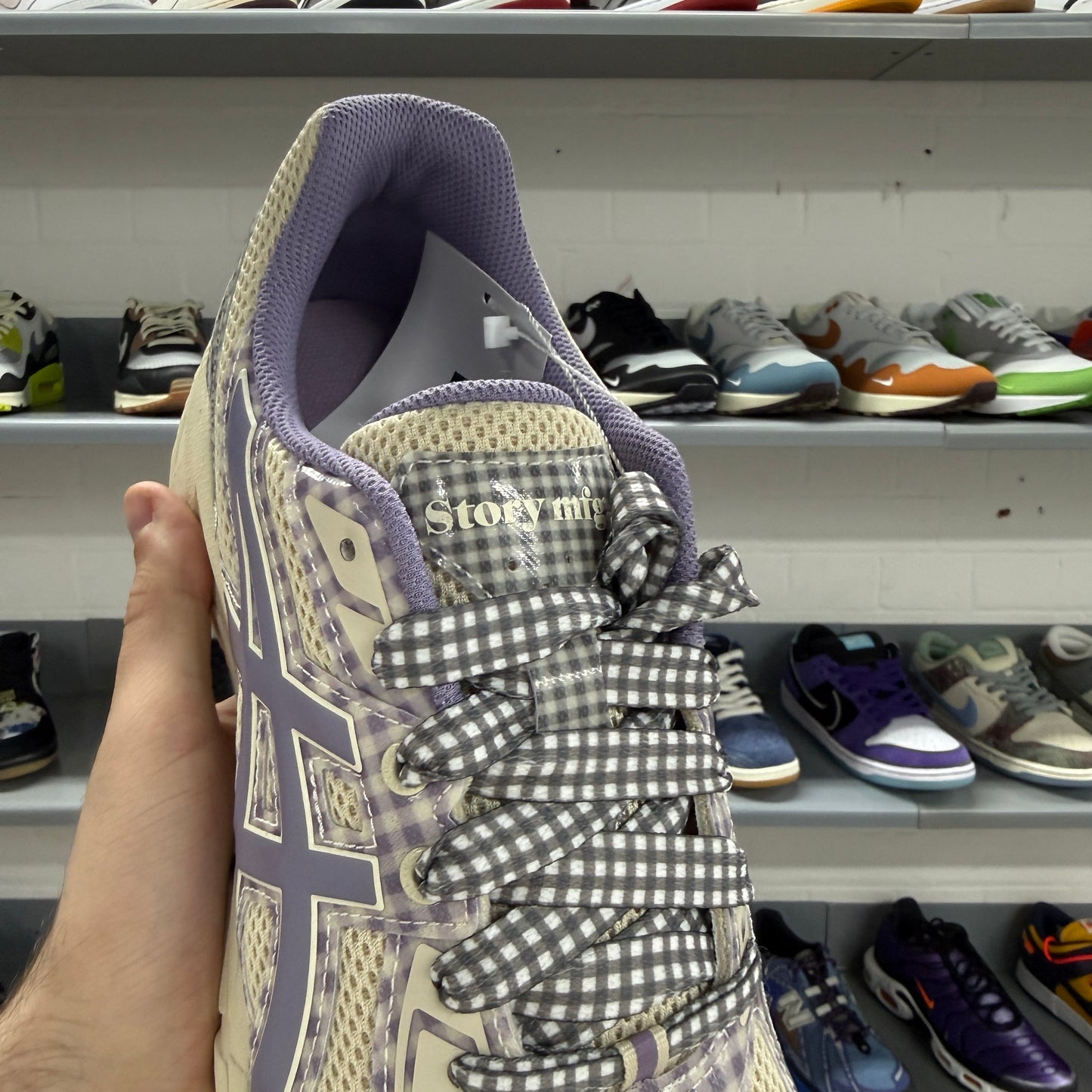 Asics x Story MFG Gel Venture 6 ' Vanilla Violet Quartz'