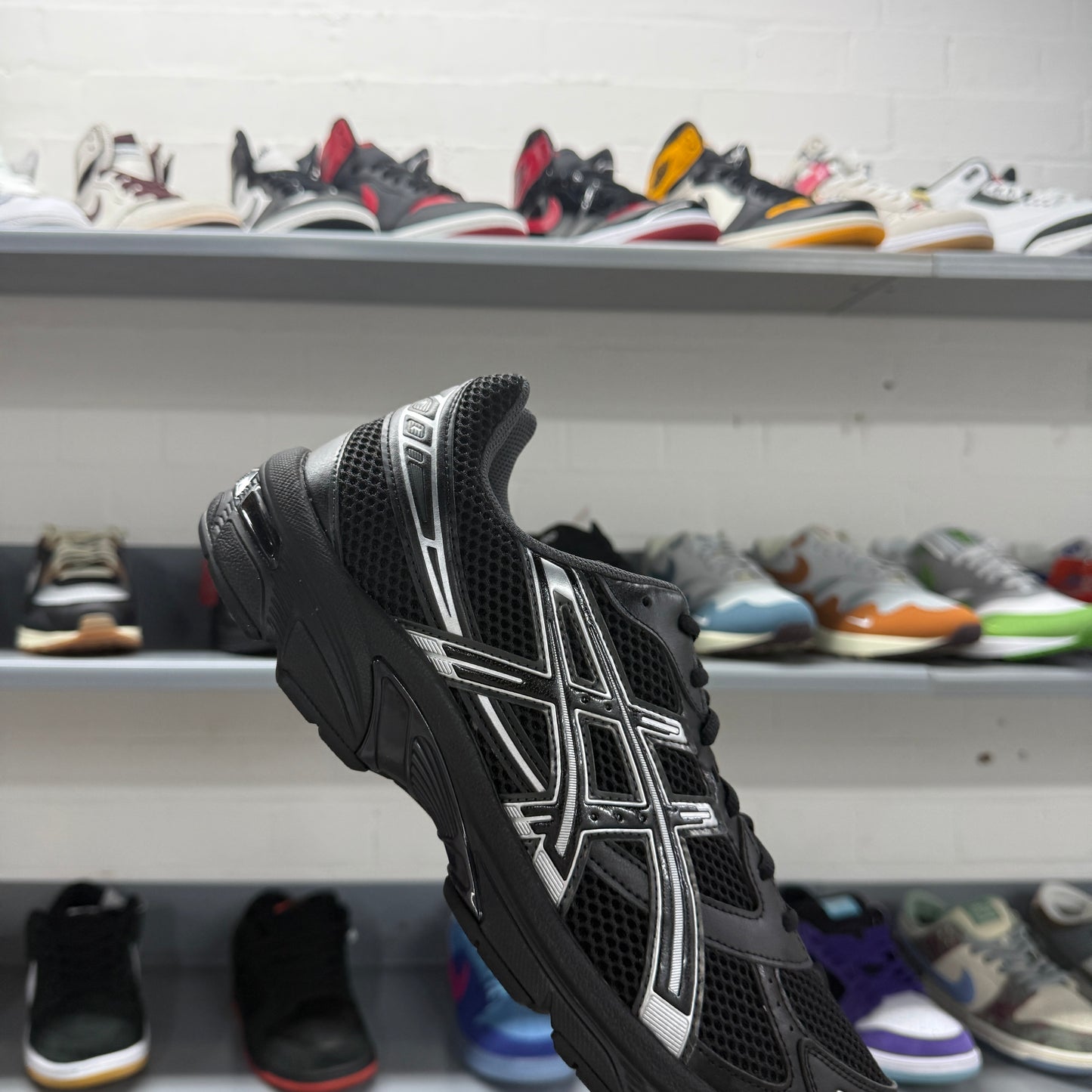 Asic Gel 1130 ' Black Silver'