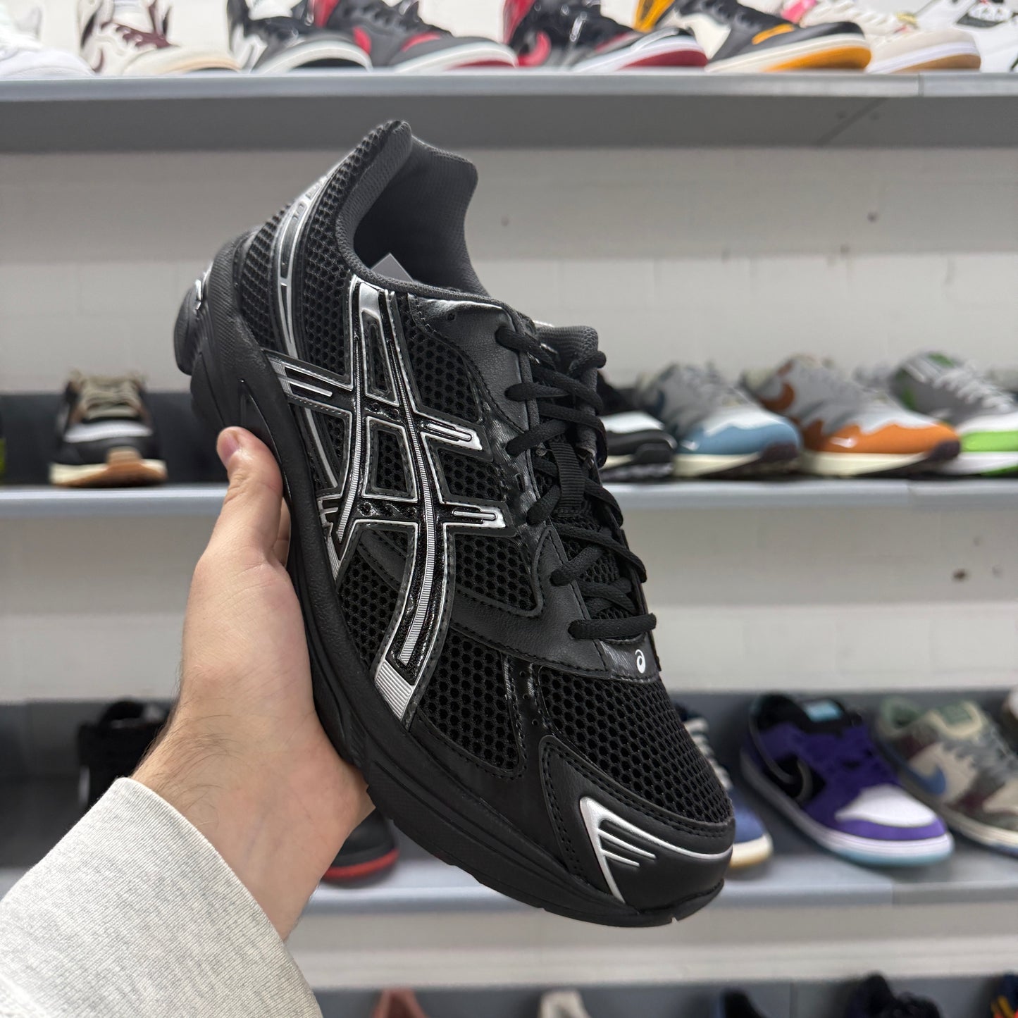 Asic Gel 1130 ' Black Silver'