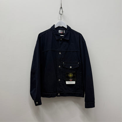 Supreme x Stone Island Bull Denim TC Jacket 'Navy'
