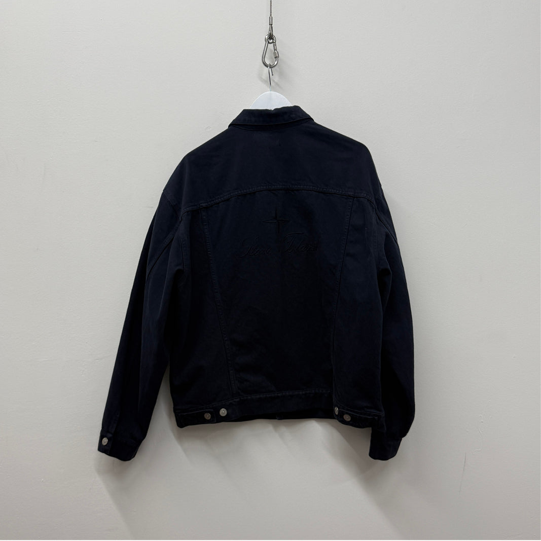 Supreme x Stone Island Bull Denim TC Jacket 'Navy'
