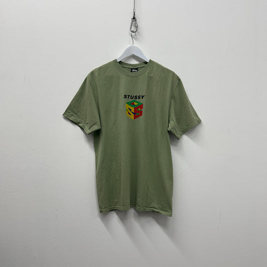 Stussy S64 Pigment Dyed Tee 'Green'