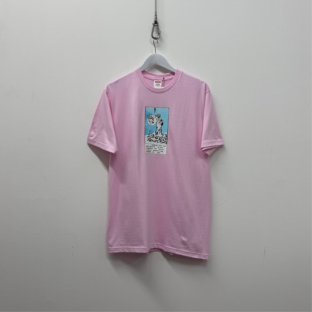 Supreme FW24 Liberty T-Shirt 'Pink'