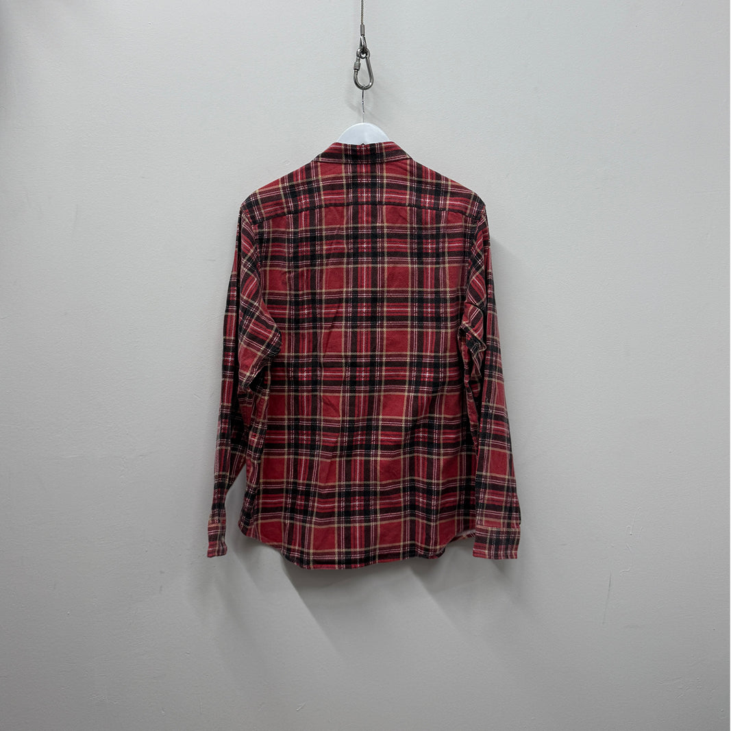 Supreme Plaid Printed Shirt 'Red'