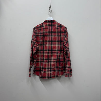 Supreme Plaid Printed Shirt 'Red'