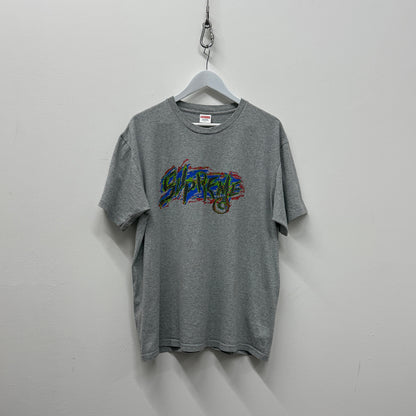 Surpeme FW20 Scratch T-Shirt 'Grey'
