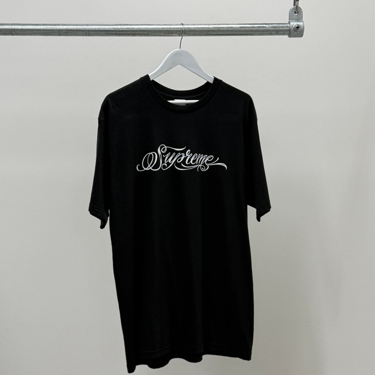 Supreme Script T-shirt 'Black'