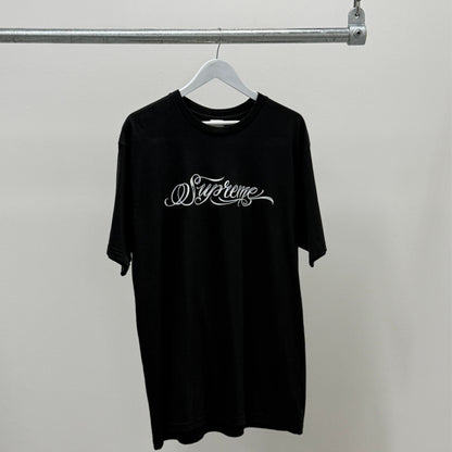 Supreme Script T-shirt 'Black'