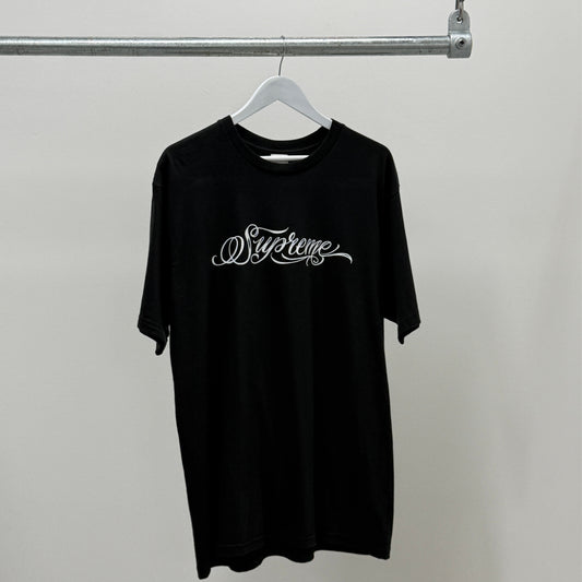 Supreme Script T-shirt 'Black'