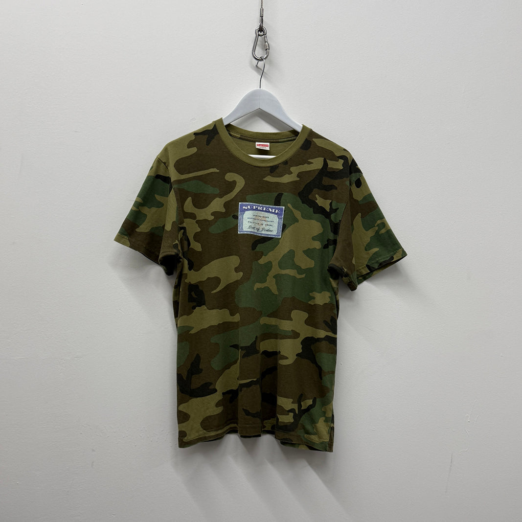 Supreme SS20 Social T-Shirt 'Camo'