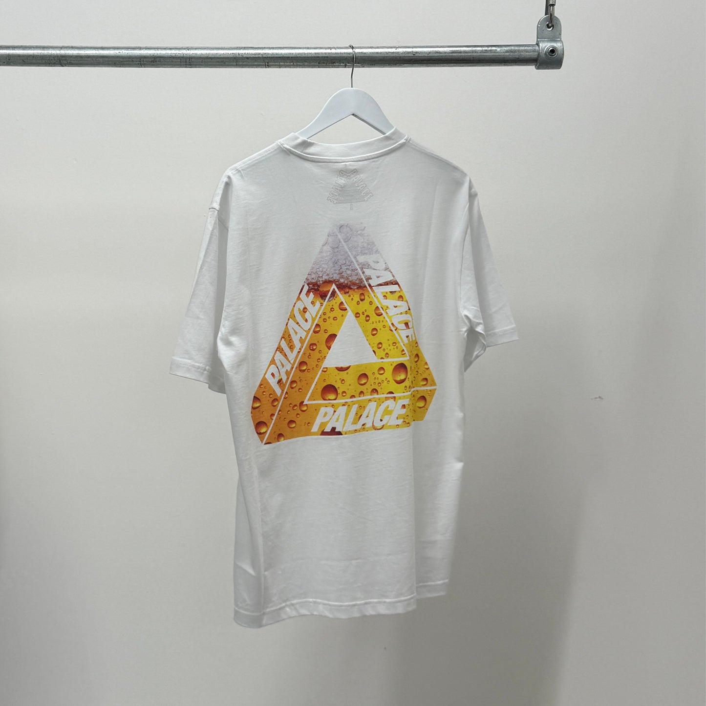 Palace Beer Tri-Ferg T-Shirt 'White'